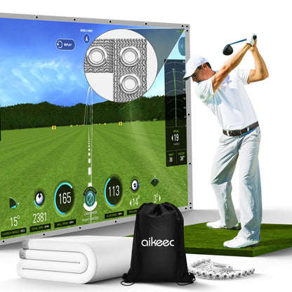 Golf Simulator Impact Screen Ultra clear 4k